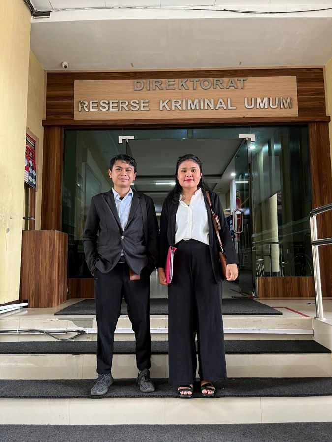 LBH Tangan Hati Indonesia Kalbar Datangi Polda Kalbar, Laporan Dugaan Pemalsuan Sertifikat Tanah