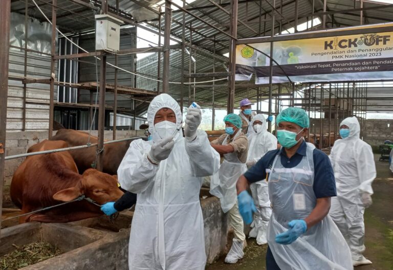 Putus PMK Target Pemprov Jateng Vaksinasi 2,4 Juta Ternak di 2023