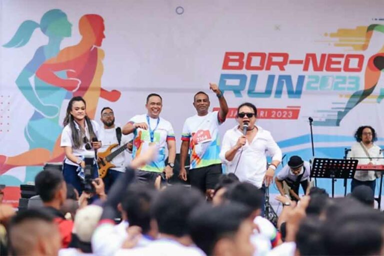 Libatkan 1500 Peserta, PT Pertamina Hulu Indonesia Sukses Gelar Bor-Neo Run 2023