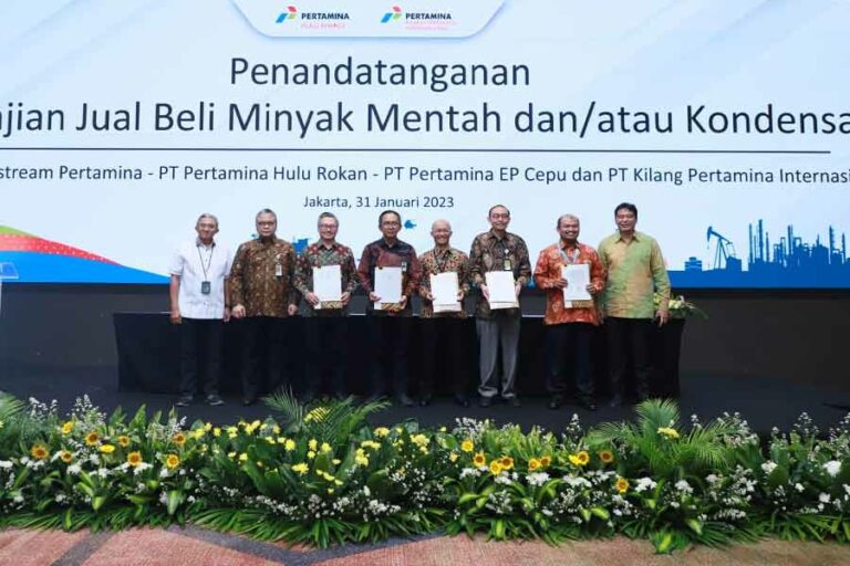 Perkuat Langkah Kedaulatan Energi Nasional, Pertamina Grup Tanda Tangani Perjanjian Jual Beli Minyak