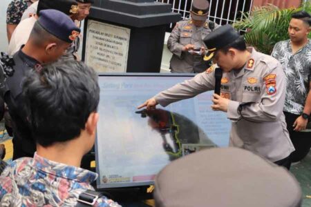 Jelang Sidang Tragedi Kanjuruhan, Polrestabes Surabaya Gelar Gladi Bersih Pengamanan