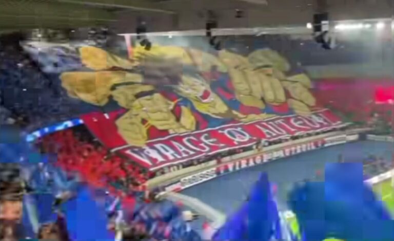 Begini Koreo Jurus Tinju Gomu Gomu No Luffy One Piece di laga PSG VS Bayern Munchen