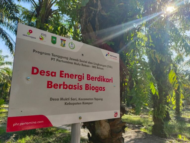 Hadirkan 9 Unit Reaktor Biogas untuk Warga, PHR Ciptakan Kemandirian Energi di Desa