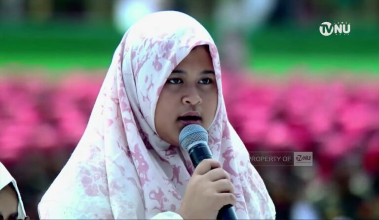 Profil 4 Santri Vokalis Cilik dalam Puncak 1 Abad NU, Lantunkan Sholawat Asghyl di Depan Presiden Jokowi