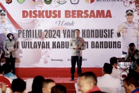 Masuk Kategori Rawan Ketiga Nasional, Kapolresta Bandung Serukan Pemilu 2024 Aman dan Damai