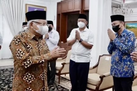 Temui Wapres Ma’ruf Amin, LPTNU Sampaikan 3 Poin Strategis Pembahasan Rakernas