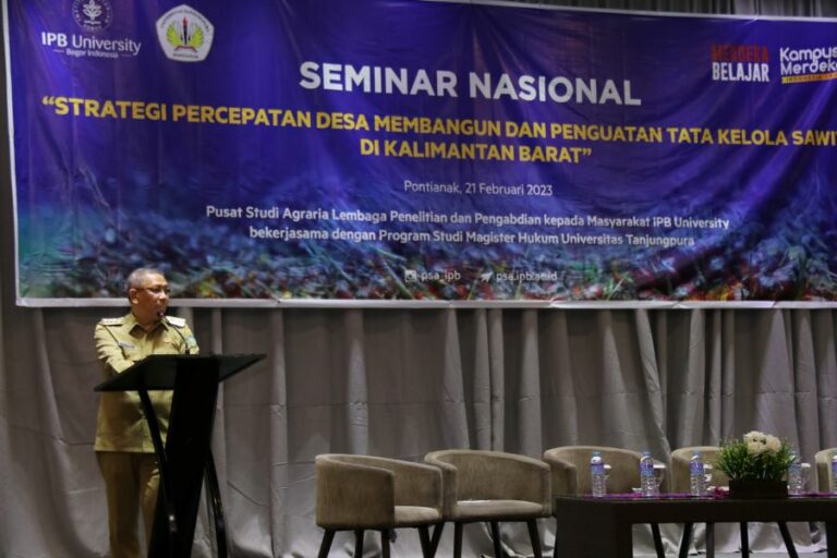 Perkebunan Mesti Ikut Menyukseskan Desa Mandiri