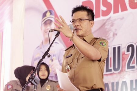 Bersama Masyarakat, Forkopimda Kabupaten Bandung Deklarasi Pemilu Damai 2024
