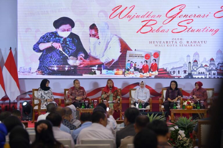 Berbekal Buku Resep Megawati, Walikota Semarang Mbak Ita: Masakan Atasi Stunting Ada Semua di Sini
