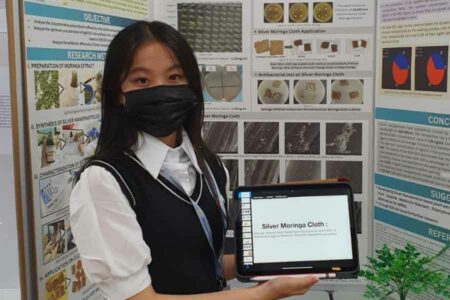 Angkat Penelitian Ekstrak Daun Kelor, Pelajar Jatim ini Raih Juara 1 Taiwan International Science Fair 2023 Nathania