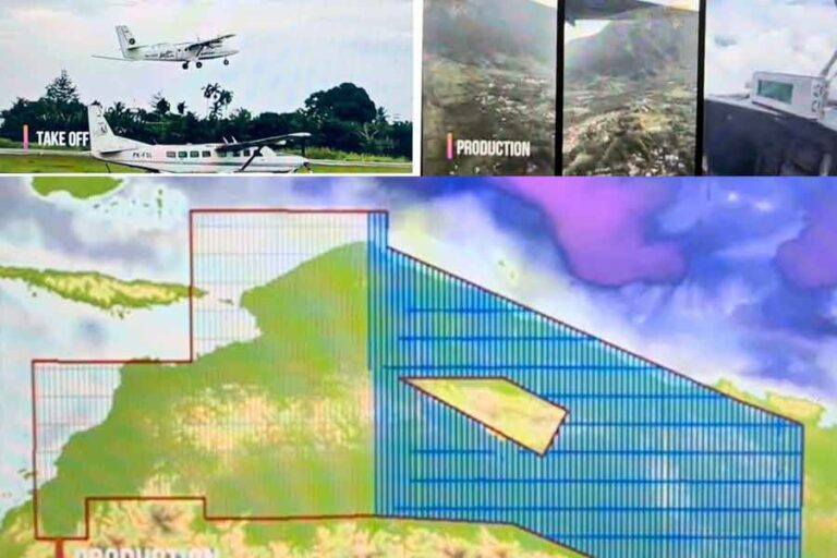 Pertama Dilakukan, Elnusa Survey Sub Surface dengan Teknologi Pesawat Udara Elnusa