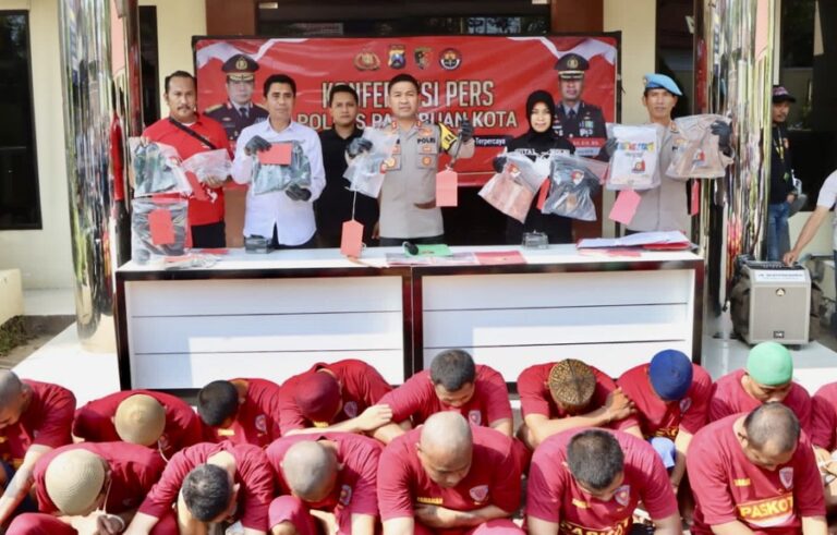 Jelang Ramadhan, Polres Pasuruan Galakkan Operasi Tangkap Kriminal Jalanan
