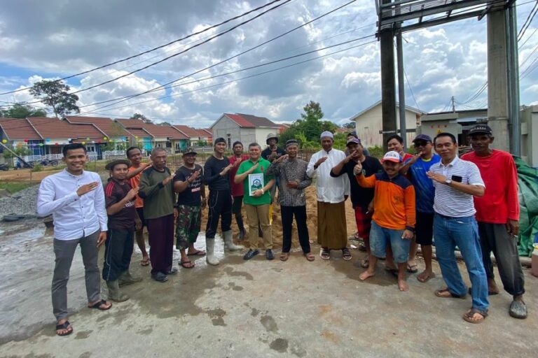 Yusran Apresiasi Gotong Royong Masyarakat Membangun Masjid