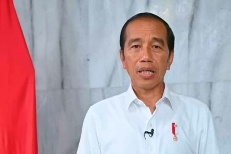 Presiden Jokowi Mulai Perhitungkan Detail Perencanaan Arus Mudik 2023 Presiden RI Joko Widodo saat memberikan pernyataan terkait pembatalan Piala Dunia U20