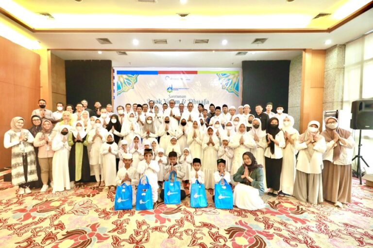 Resmikan Badan Dakwah Islam Saat Ramadhan, Elnusa Beri Santunan Anak Yatim