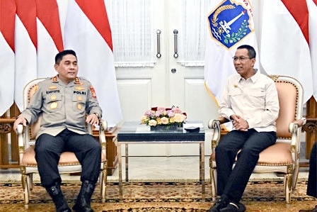 Kapolda Metro Jaya Temui Pj Gubernur DKI Bahas Persiapan Mudik Lebaran 2023
