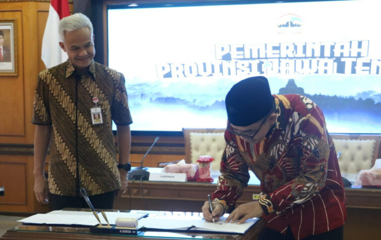 Optimalisasi Pajak Daerah DJP Dan Pemrov Jateng Teken Kesepakatan Pertukaran Data Kendaraan Bermotor