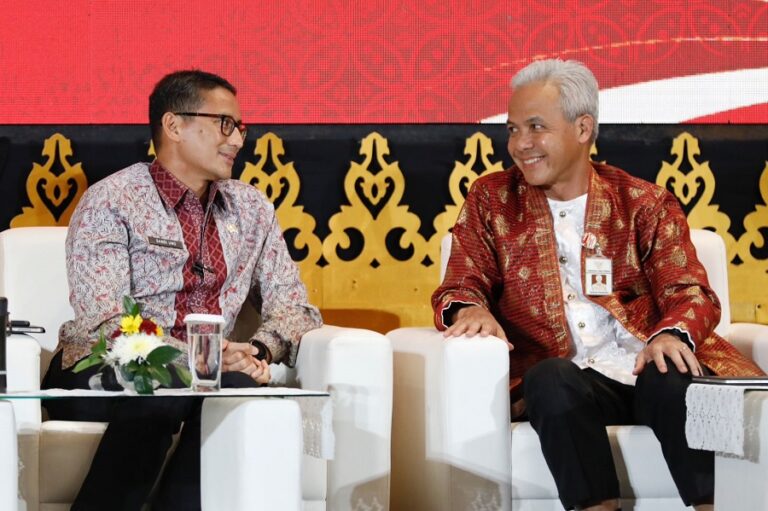 Ganjar Pranowo dan Sandiaga Uno Bertemu di Semarang, Ini yang Mereka Bahas