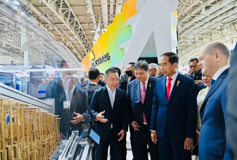Angklung Berteknologi Pneumatik Tampil di Pameran Hannover Messe 2023
