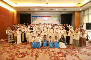 Elnusa Berbagi dengan 300 Anak Yatim dan Dhuafa