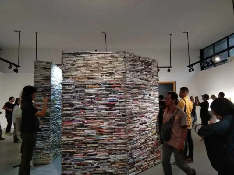 Gelaran Jogja Art+ Books Festival 2023 di The Ratan, Jalan Ring Road Selatan Nomor 93, Glugo, Kalurahan Panggungharjo, Sewon, Bantul (foto: Rizki Liasari, pilar.id)