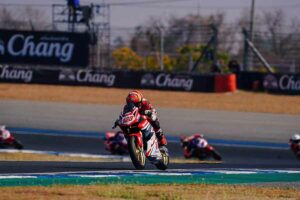 Astra Honda Racing Team Siap Bersaing di Putaran Kedua Asia Road Racing Championship 2023 Malaysia Pada kelas Supersports 600cc (SS600), AHRT menurunkan M. Adenanta Putra dan Gerry Salim, pebalap yang berada pada posisi ketujuh dan delapan klasemen sementara
