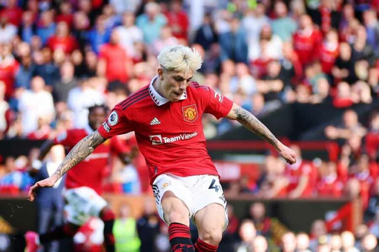Liga Inggris di Old Trafford, Manchester United Taklukkan Wolverhampton 2-0 Alejandro Garnacho