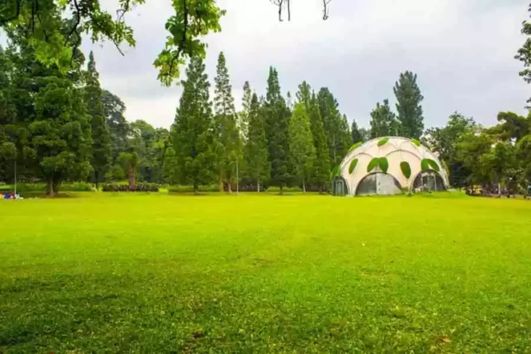 Kebun Raya Bogor Rayakan Hari Jadi dari Rumah Kaca Anggrek Ecodome, bangunan artistik tempat tanaman ditata dan difungsikan sebagai wahana edukasi lingkungan bagi pengunjung. (foto: dok Kebun Raya Bogor)