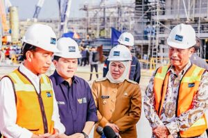 Groundbreaking Pabrik Foil Tembaga dan Smelter di JIIPE Gresik