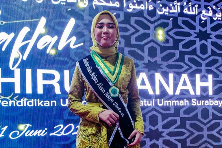 Bangga Nana, Salah Satu Maba Termuda di Unair lewat Jalur SNBT Mahardika Najwa Ainun Nadya Shafwah, satu dari lima maba termuda yang diterima Unair lewat jalur SNBT