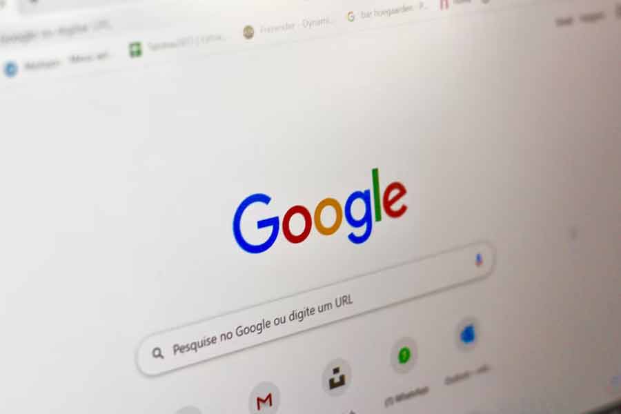 Ilustrasi Google, platform mesin pencari terbesar di dunia