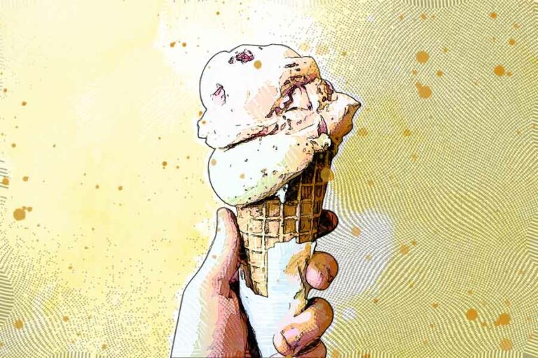 Produksi Es Krim, Bisnis yang Pintar Manfaatkan Momentum Ilustrasi es krim