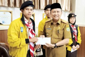 Sekdaprov Bengkulu Lepas Tiga Perwakilan ke Jambore Dunia Tahun 2023 di Korsel