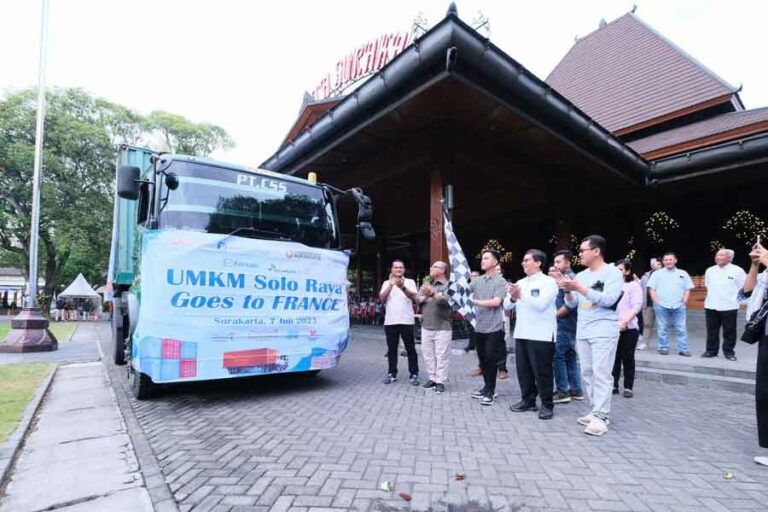 Pengiriman produk UMKM Solo Raya ke Perancis