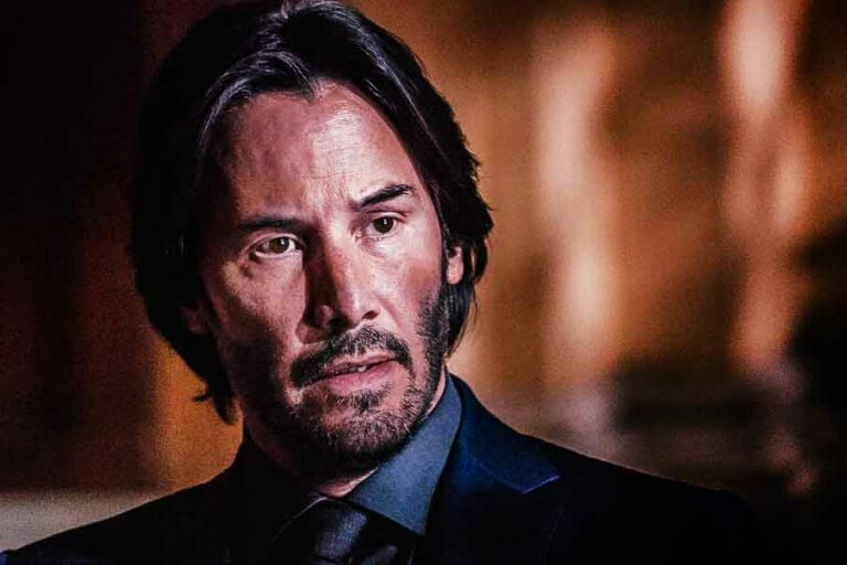 Keanu Reeves, Sang Mega Bintang yang Tak Menolak Film Budget Rendah Keanu Reeves dalam salah satu adegan di film Siberia (2018)