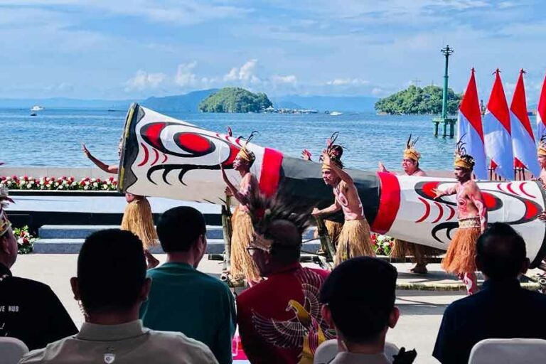 Papua Street Carnival 2023: Papua Extravaganza, The East Great Spirit (foto: Biro Pers Sekretariat Presiden)