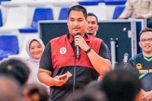 Liga Tenis Meja Terry Palmer Seri 2 Digelar, Total Hadiah Capai Rp 2,5 Miliar! Menpora Dito Ariotedjo saat membuka Liga Tenis Meja Terry Palmer Seri 2 di GOR Gondrong, Tangerang, Banten (foto: Dok Kemenpora)