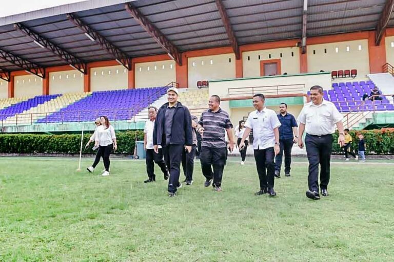 Menpora RI Dito Ariotedjo Tinjau Venue PON XXI 2024 Aceh-Sumut di Deli Serdang