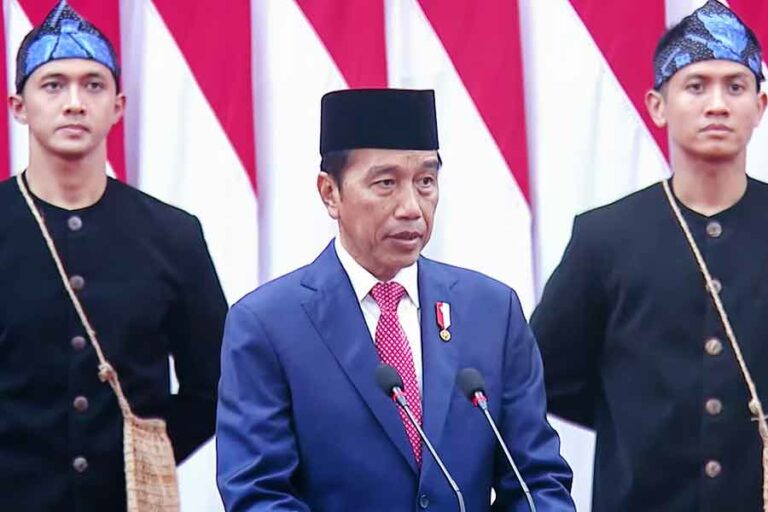 Pemerintah Proyeksikan Pertumbuhan Ekonomi 5,2 Persen di Rangkaian Kebijakan Fiskal 2024 Pidato Presiden RI Joko Widodo dalam rangka Penyampaian RUU APBN 2024 dan Nota Keuangan