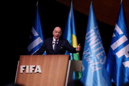 Presiden FIFA Gianni Infantino Ucapkan Selamat atas Groundbreaking National Training Center di Indonesia Presiden FIFA Gianni Infantino