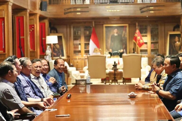 Usai Pertemuan Cikeas, SBY dan AHY Kunjungi Prabowo di Hambalang