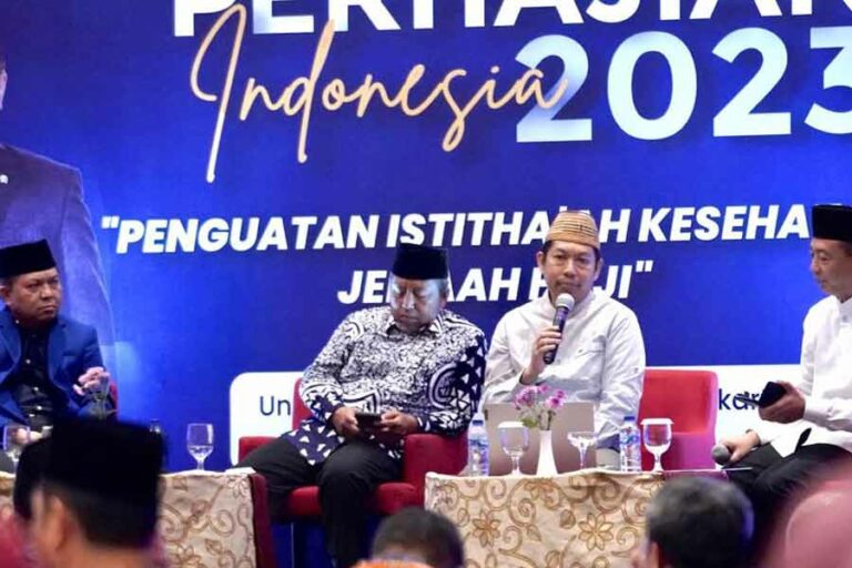 Pengetatan Syarat Istitha’ah Haji, Berikut Pendapat Tokoh Muhammadiyah dan NU Mudzakarah Perhajian Indonesia 2023 gelaran Kementerian Agama di Yogyakarta