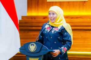 Gubernur Khofifah Optimis Kafilah STQH Tingkat Nasional XXVII Asal Jatim Akan Raih Juara Umum