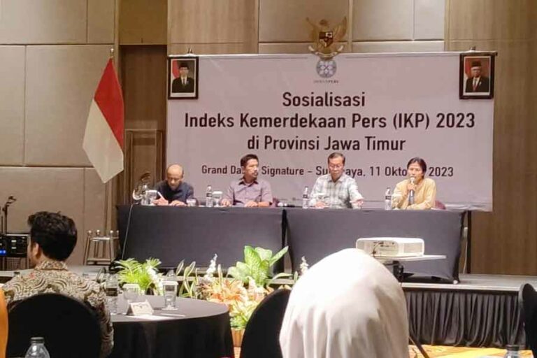 Hasil Survei Indeks Kemerdekaan Pers 2023, Dewan Pers: Turun Dibanding tahun Lalu Dewan Pers mengadakan survei IKP untuk memantau kondisi kemerdekaan pers di Indonesia dari tahun ke tahun