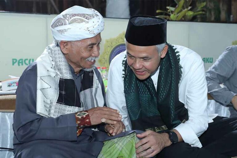 Ganjar Pranowo dan Ulama NTB Sinergi Bangun SDM Santri Unggul