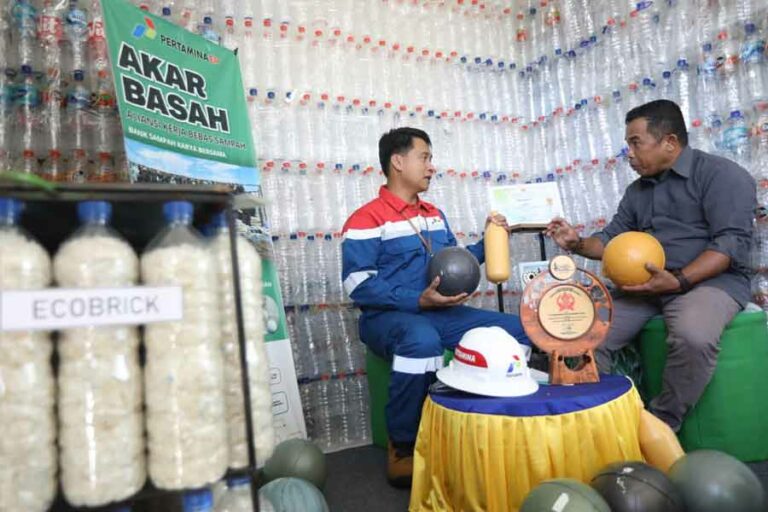 PT Pertamina EP Berhasil Implementasikan Program Akar Basah untuk Dukung Kampanye KLHK Beat Plastic Polution