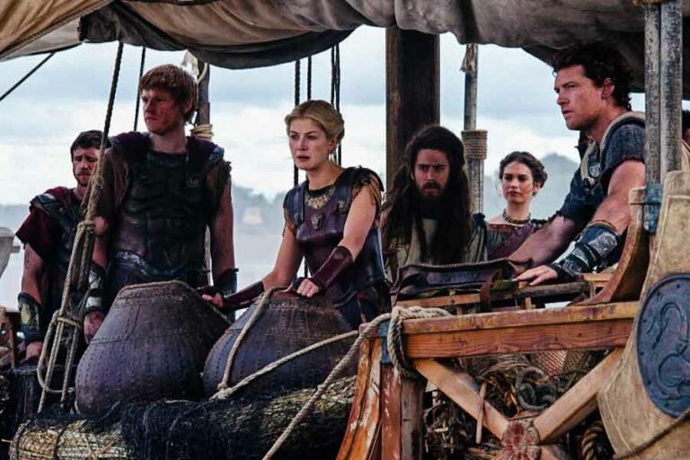 Sinopsis Wrath of the Titans (2012), Petualangan Anak-anak Dewa untuk Selamatkan Zeus Rosamund Pike, Sam Worthington, Toby Kebbell, dan Lily James dalam Wrath of the Titans (2012) (foto: Dok Warner Bros. Entertainment Inc. and Legendary Pictures Funding, LLC)
