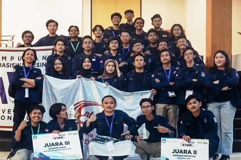Tim Antawirya Hexa Undip Raih Prestasi Gemilang di Kontes Mobil Hemat Energi 2023 Tim Antawirya Hexa Universitas Diponegoro (foto: Humas Undip)