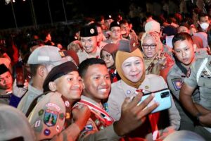 Gubernur Khofifah Ajak Sukseskan Raimuna Pramuka XIV di Pantai Prigi Trenggalek