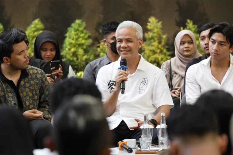Respon Kasus Trafficking, Ganjar Pranowo Dengar Curhat Anak Muda Sukoharjo